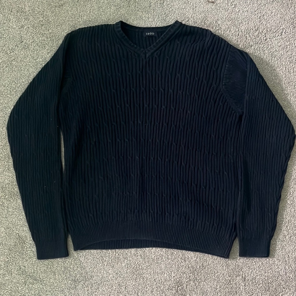 IZOD Navy Blue Sweater